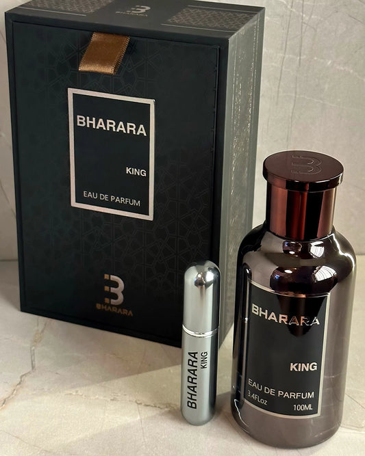 Perfume Bharara King ⭐ | Perfumero + Caja PREMIUM GRATIS - CERTIFICADO ✅